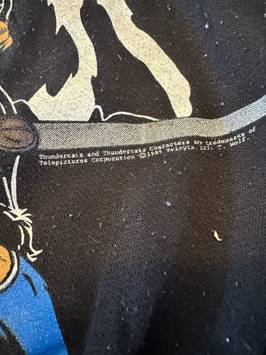 1985 Thundercats Youth Sweatshirt Sz 6 - Picture 2 of 4