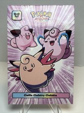 NM Cleffa Clefairy & Clefable Database Attack 2 Cracked Ice Holo Peru NON TCG