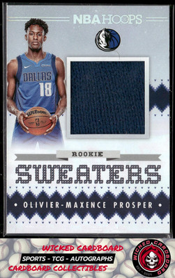 Olivier-Maxence Prosper 2023-24 Hoops Winter Rookie Sweaters #RSW-OMP Mavericks