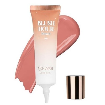 MARS Liquid Blush Hour (12 ml) (01-DAWN) | Dewy-Matte Finish | Hochpigmentiert