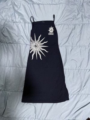 Versace Jeans Couture 100% cotton navy size Xs dress