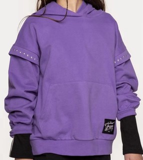 Violet Girls Hoodie Size 152cm Age 12 Coccodrillo