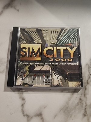 SimCity 3000 PC CD-ROM (1999) Electronic Arts Maxis Complete