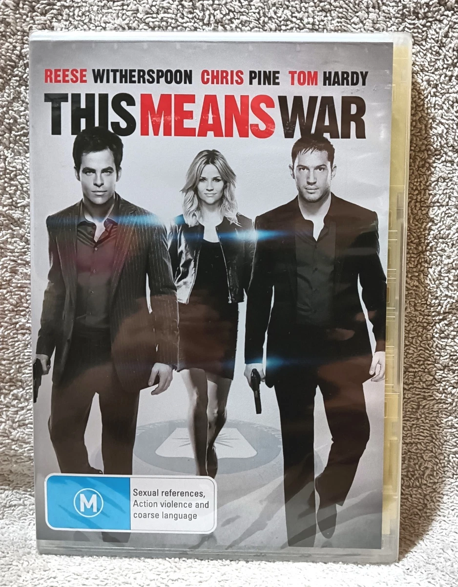 This means war dvd Brand New Reese Witherspoon Chris Pine Tom Hardy