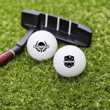 Custom Golf Balls, Personalised Golf Ball, Golf Ball with Name, Golf Lover Ball