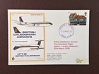 1976 British Caledonian First Flight Cover Algiers to London