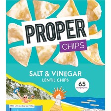 Proper Chips BBQ 4 x 14g and Salt & Vinegar 6 x 14g Mixed Pack