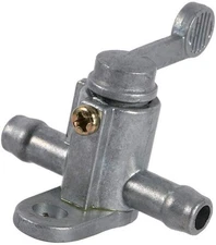 1pcs 5/16' In-line Straight Fuel Gas Shut Cut Off Valve Switch 8mm Silver