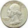 1954-D Washington Quarter - 90% Silver - #11304-8 Denver Washington