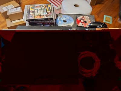 Sony PlayStation 3 PS3 Slim Console 160GB With Controller 15 Games CECH-2501A