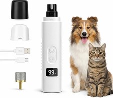 Upgraded Silent Groom Pro Nail Grinder Heusom Silent Grind Pro for Dogs Nail NEW