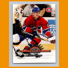 Brian Savage #68 1997-98 Leaf Montreal Canadiens Hockey Card NHL