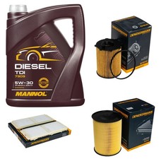 DENCKERMANN Controllo Set MANNOL Diesel TDI 5W-30 5L Per Mazda 3 1.6 MZR-CD