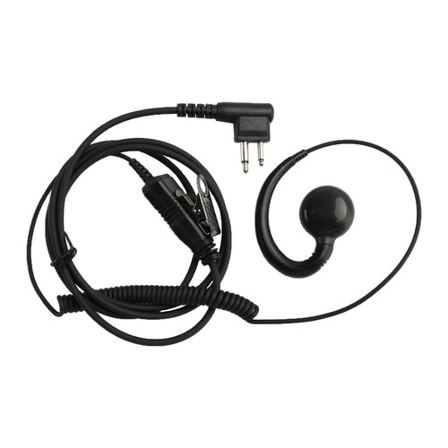 M-018 Small PTT-B6 Curve Hook Earhook Headset Fit GP300 CP100 SP50+ PRO3150 P110 - Photo 10/12