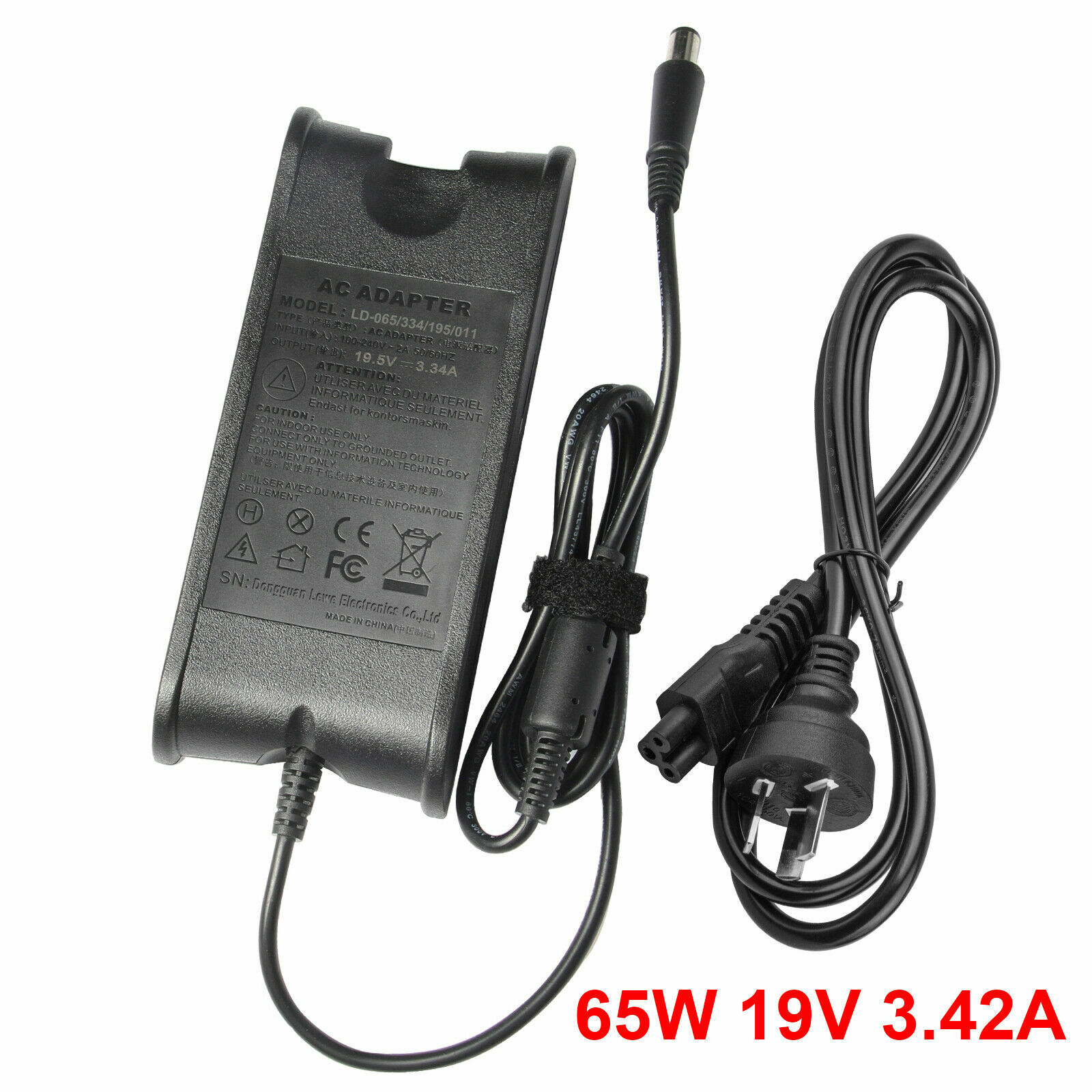 AC Adapter Charger For Dell Inspiron 15 3520 3521 Laptop Power