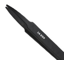 EXCELTA 2A-ESD Flat Tip ESD Safe Tweezer
