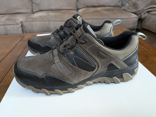 NEW Mens ROCKPORT COLD SPRINGS PLUS LOW TIE Breen WATERPROOF LEATHER Shoes - Picture 12 of 12