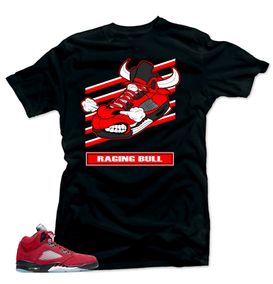 Shirt to Match Jordan Retro 5 Raging Bull Sneaker Shirts -Raging Bull Tees | eBay