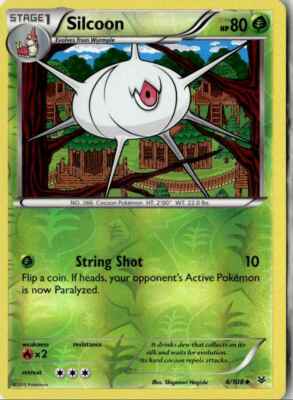 2015 XY ROARING SKIES SILCOON 4/108 REVERSE HOLO