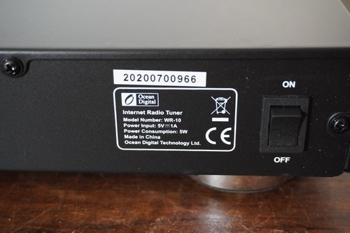 Ocean Digital WR-10 WLAN Internetradio Tuner mit Anleitung - ohne Fernbedienung - Bild 13 von 14