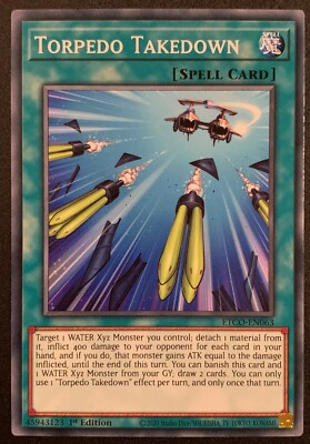 Torpedo Takedown | ETCO-DE063 | Common | 1. Auflage | Eternity Code | YuGiOh
