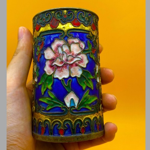 ANCIENT ROMAN STUNNING GOLD PLATED ART WINE CUP  CIRCA 900 - 1000 AD