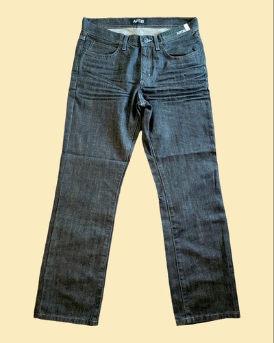 APT 9 -Men’s - 32 X 30 - Straight Fit Gray/Black Jeans Denim Pants NWT - $54 - Picture 4 of 8