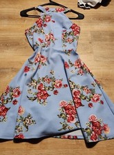 Cute Floral Sundress Formal Womens