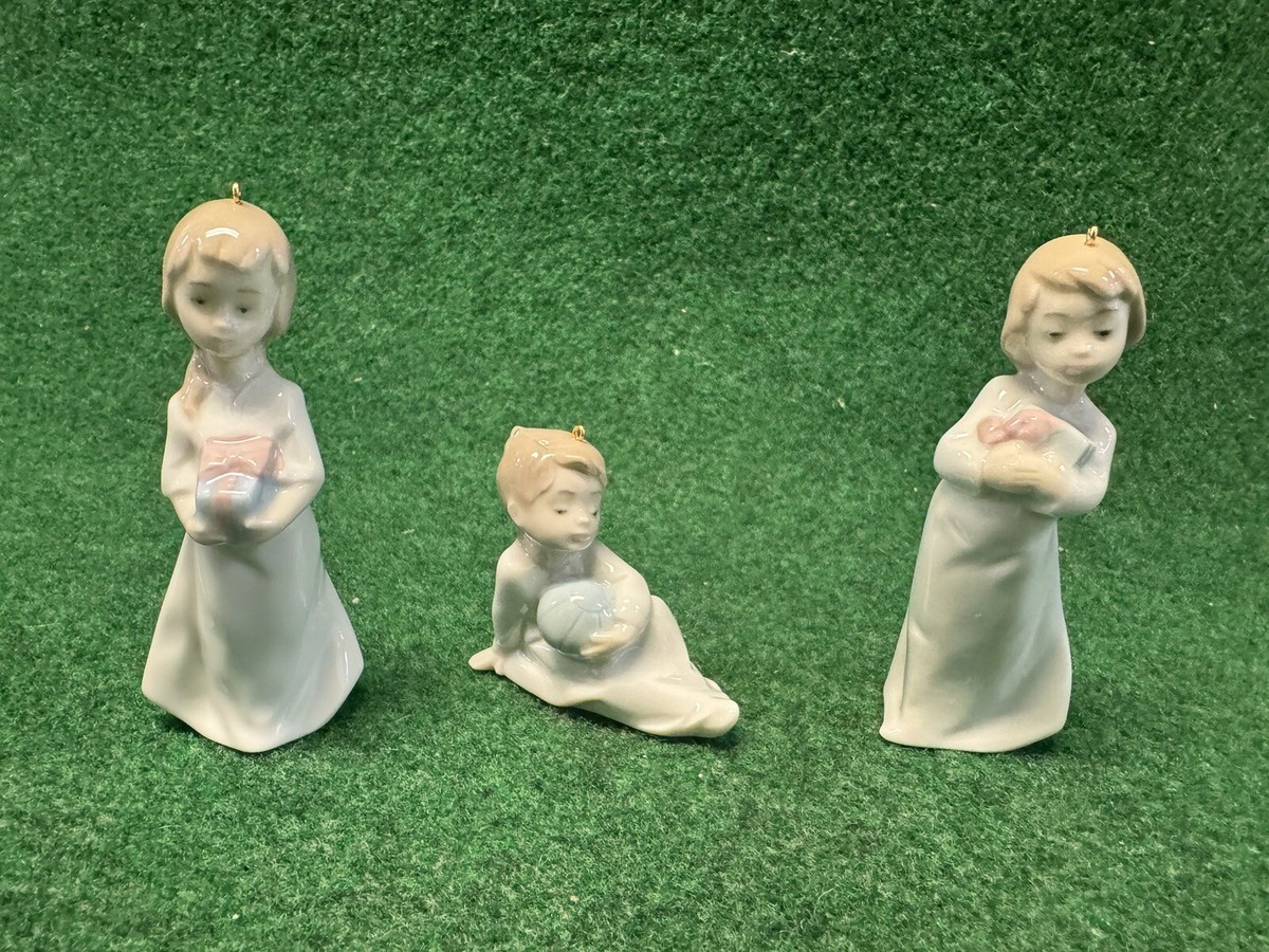 置物 LLADRO MINI SAGRADA FAMILIA Lladro Mini Ornament Set Figure Sagrada Familia 5940