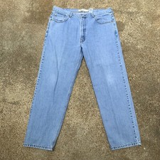 LEVIS 550 - Vtg Light Stonewash Relaxed Blue Jeans, Mens 40 x 32 - MUST SEE 