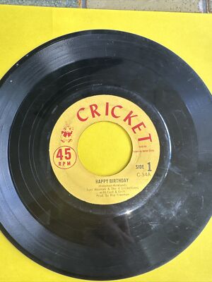 The 4 Cricketones With Orch. 45 - Happy Birthday & Jolly Good Fellow