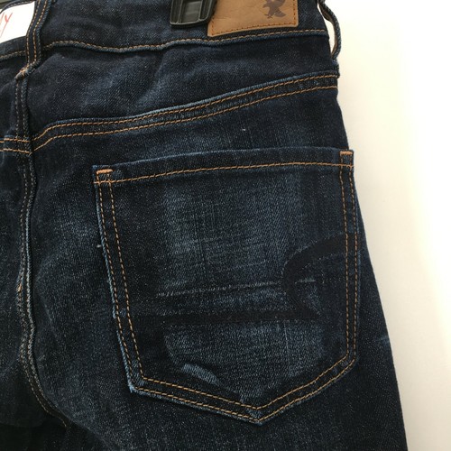 American Eagle Skinny Jeans Women's 00 Stretch Blue Denim - Picture 11 of 12