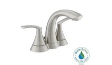 MOEN Darcy 2 Handle 4-Inch Centerset Bathroom Sink Faucet/Tap in Spot Resistant