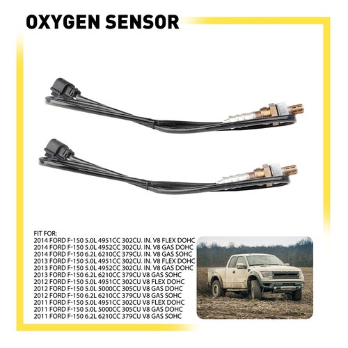 For 2011-2014 Ford F-150 Ford Mustang 2344490 234-4490 Oxygen Sensor Downstream - Picture 15 of 18