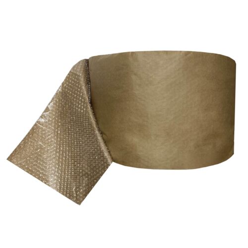 UOFFICE Kraft Backed Bubble Cushioning Wrap 12" x 125-Feet long Roll - Picture 4 of 10