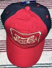 Pepsi Cola Hat 2008 Hook & Loop Very Clean Red Navy Blue Embroidered