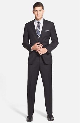 Hugo Boss Jam 75 / Sharp 3 Suit Jacket Sportcoat 38r Solid Hugo Boss Jam 75 / Sharp 3 Suit Jacket Sportcoat 38r Solid