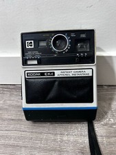 Vintage Kodak EK4 Instant Camera Black 1970s Made in USA