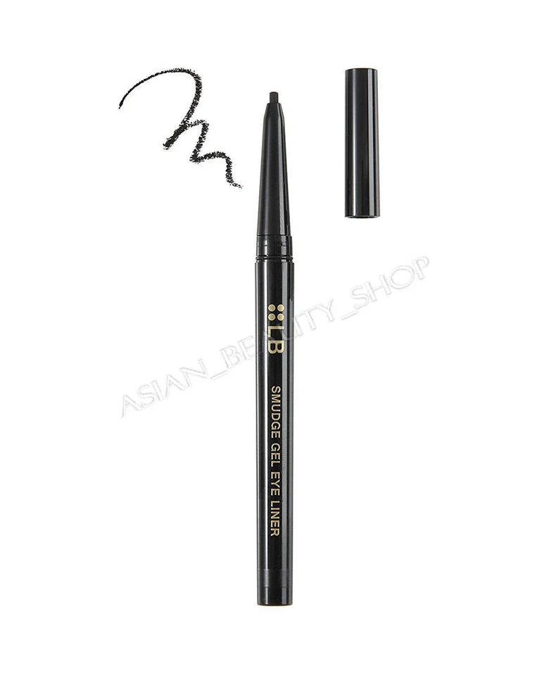 Lápiz delineador de ojos en gel impermeable Japón LB Smudge 0,12 g vendedor de EE. UU. Foto 2 de 2