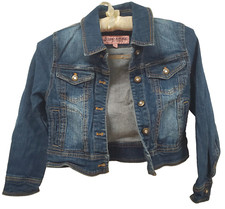 Urban Republic Girls Jacket Jean Size L Blue