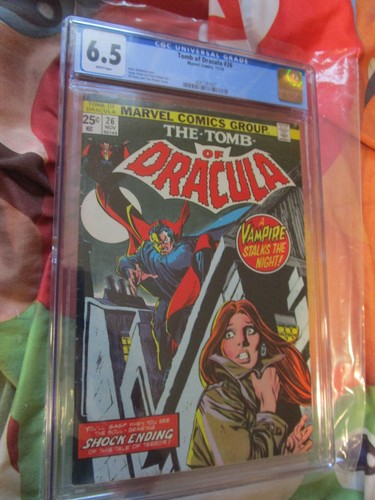 Tomba di Dracula #26 fumetto classificato CGC 6.5 (KN) - Foto 1 di 2