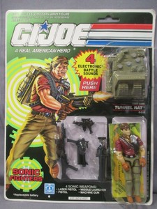 GI Joe 1990 TUNNEL RAT Sonic Fighters Action Figure MOC Factory Sealed Hasbro | eBay