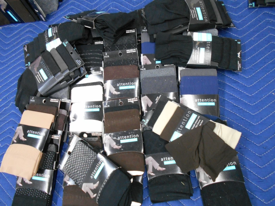 CALCETINES MUJER REGULARES --LOTE DE 50 PARES 2 Y 3 PAQUETES Surtidos Aleatoriamente Talla 9-11 Foto 4 de 4