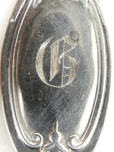 Cuchara de plata Albert Coles Kenilworth. Tazón de lavado dorado. 8 7/16" S-207 - Imagen 12 de 13