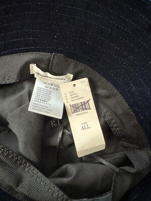 NWT Anthropologie Velvet Bucket Hat One Size Navy Anthropologie Deep Blue Velvet Bucket Hat One Size NWT $44  main image 3