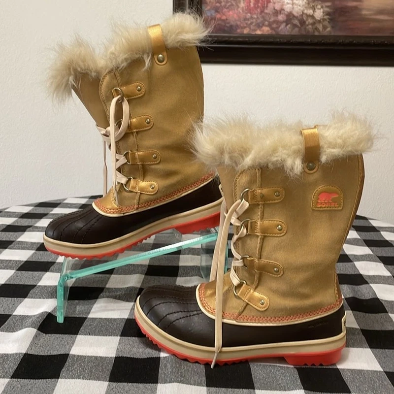 sorel tofino ii joan of arctic winter faux fur lined waterproof suede boots