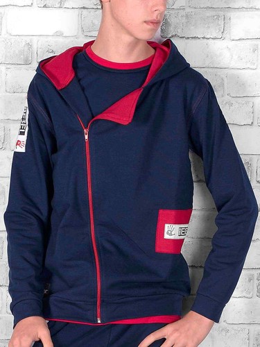 Hooded Pullover Hoodie Sweatshirt Jacket Children Boys 30145 - Picture 21 of 60