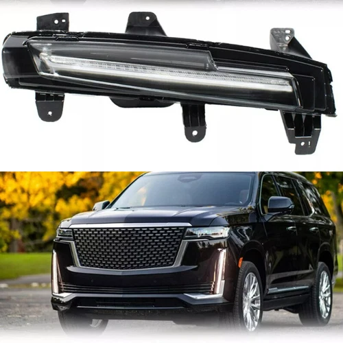 For 2021-2023 Escalade Fog Light Daytime Running Lamp LED DRL Driver Left - Picture 2 of 8