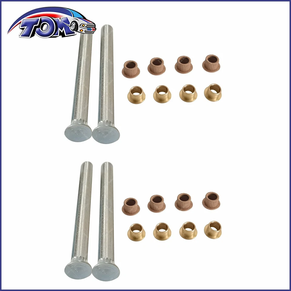 Kit de pino e bucha de dobradiça de porta 2 peças para 1965-1996 Buick Chevrolet Cadillac 703-264 - Imagem 2 de 3