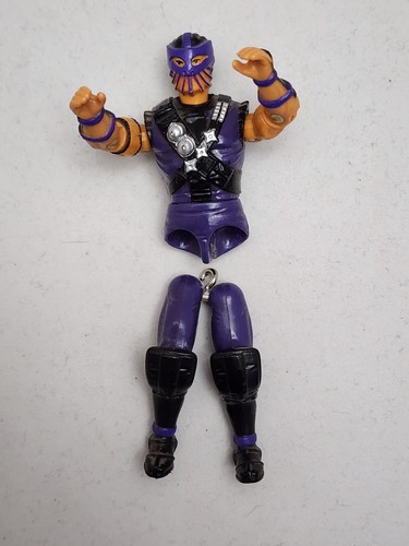 1992 GI Joe Cobra Ninja Force Dice broken waist 3.75" inch action figure #1 - Picture 4 of 4